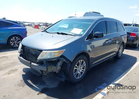 2013 Honda Odyssey Ex-L from USA, damaged, VIN 5FNRL5H6XDB034068